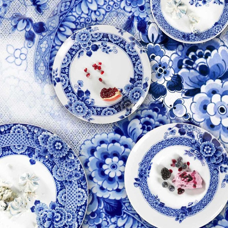 DESSERT PLATE BLUE MING