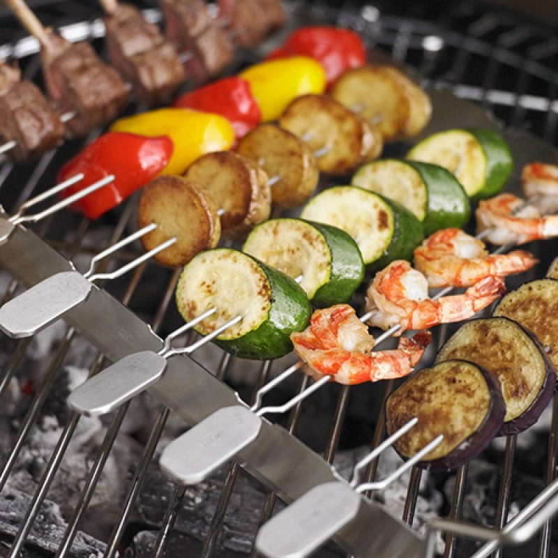 GRILL SKEWERS - 4 PIECES