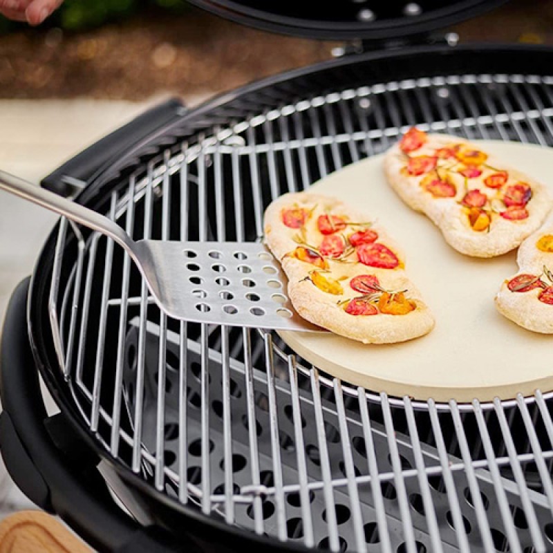 BARBECUE TURNER - MATT STAINLESS STEEL