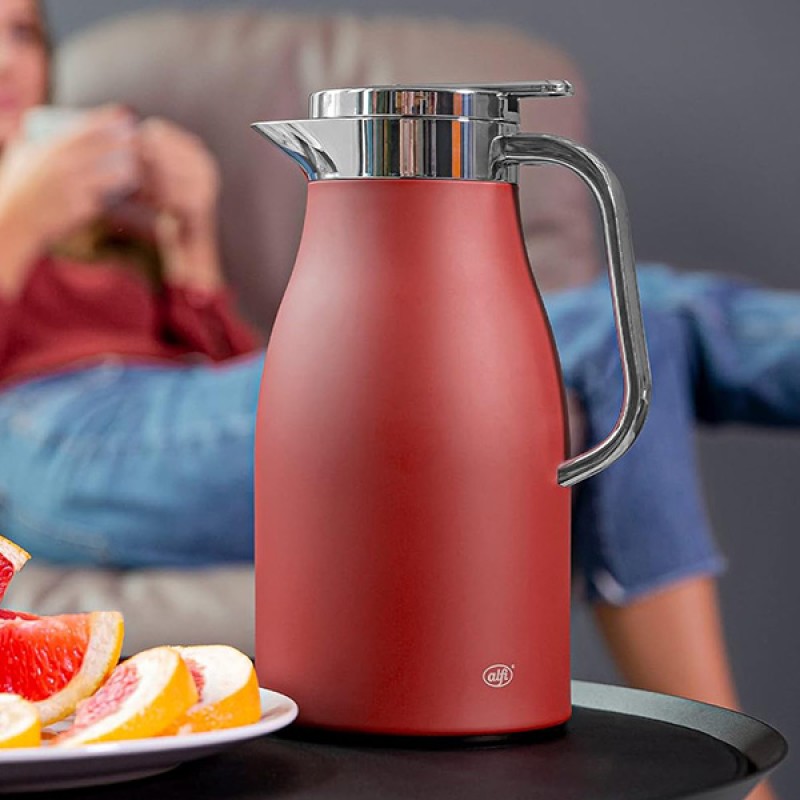 1.0L INSULATED CARAFE SKYLINE - MEDITERRANEAN RED