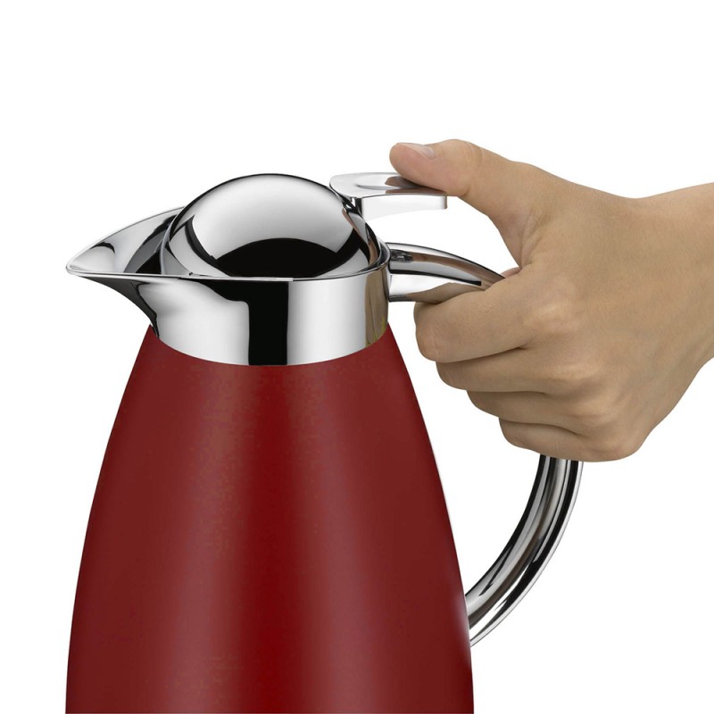 1.0L SIGNO INSULATED CARAFE - SATIN RED