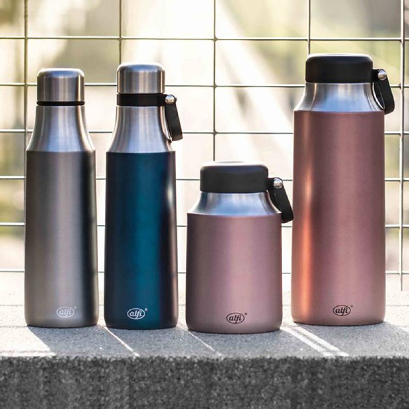 0.7L INSULATED BOTTLE CITY LOOP - MYSTIC BLUE MAT