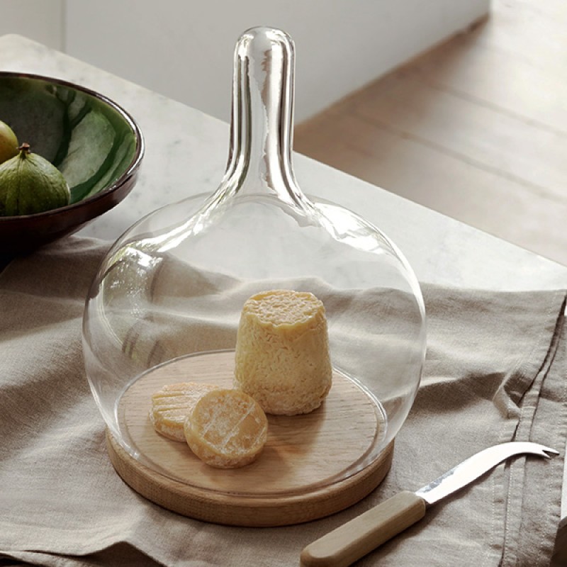 CLOCHE DOME & OAK BASE