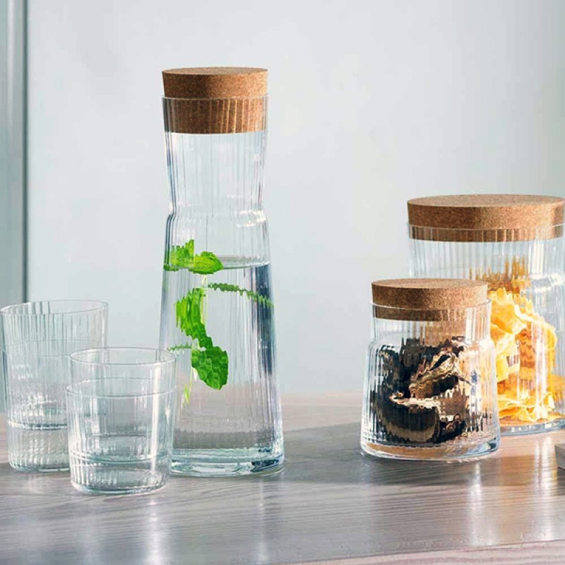 GIO CARAFE & CORK STOPPER