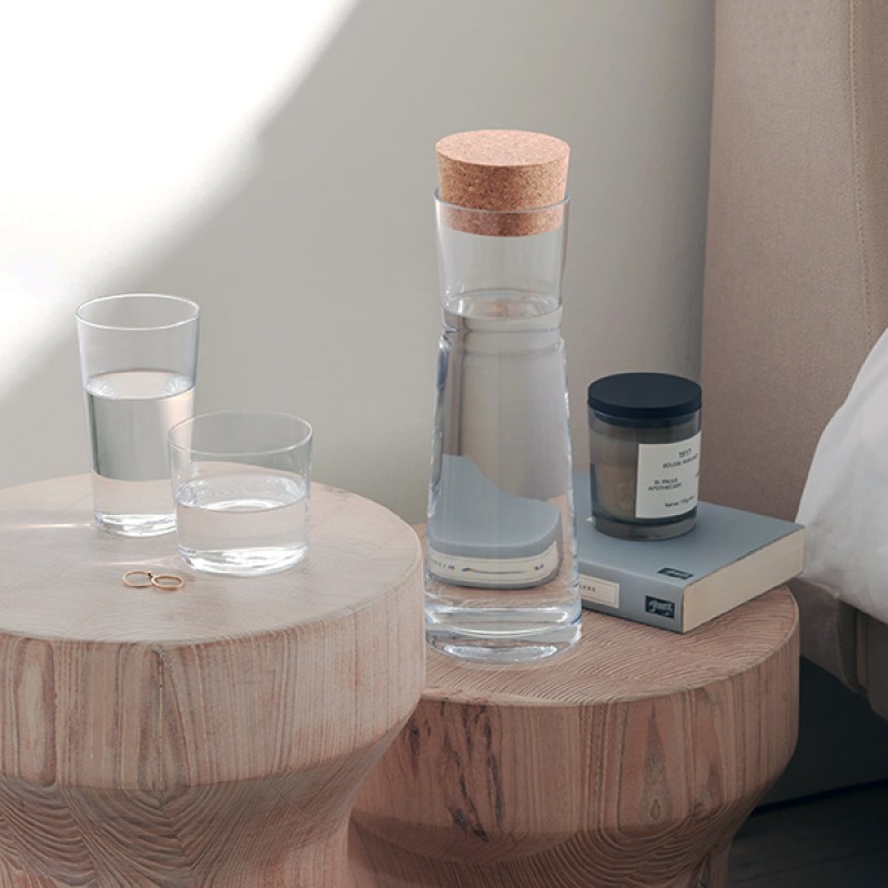 GIO CARAFE & CORK STOPPER
