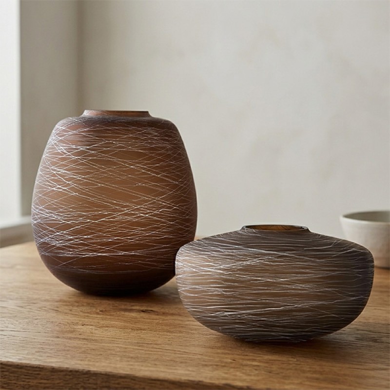 BOULDER VASE - 26 cm