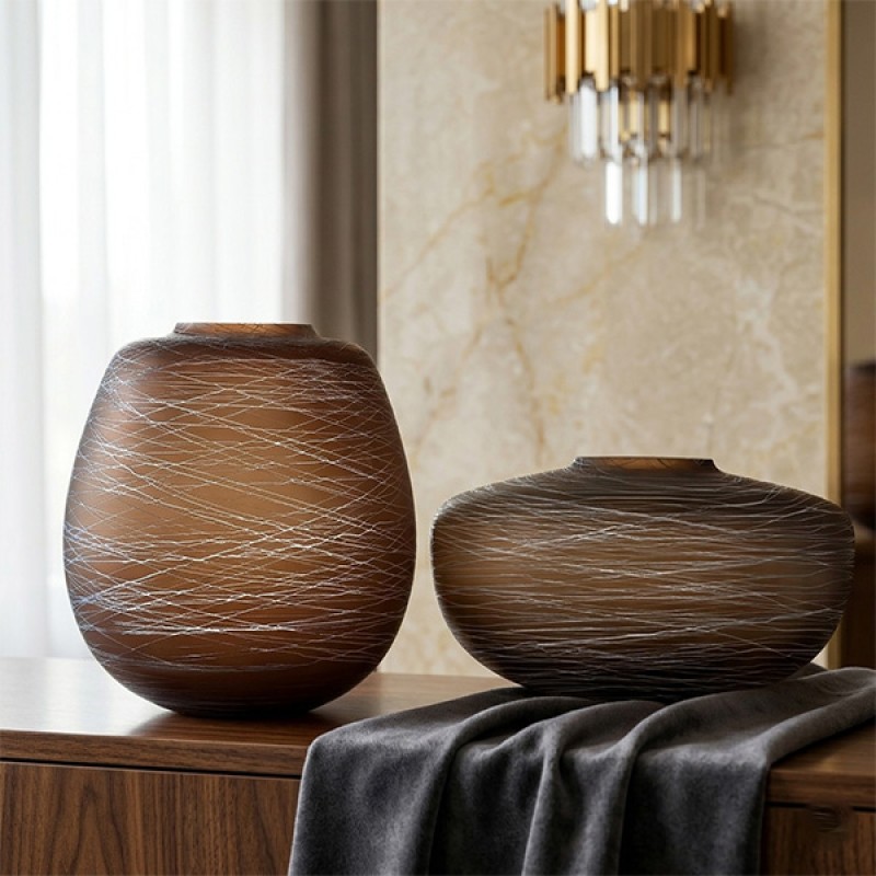 BOULDER VASE - 26 cm