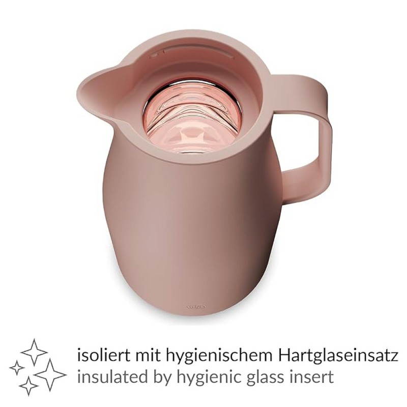 1.0L INSULATED CARAFE ECONSCIOUS - POWDER ROSE