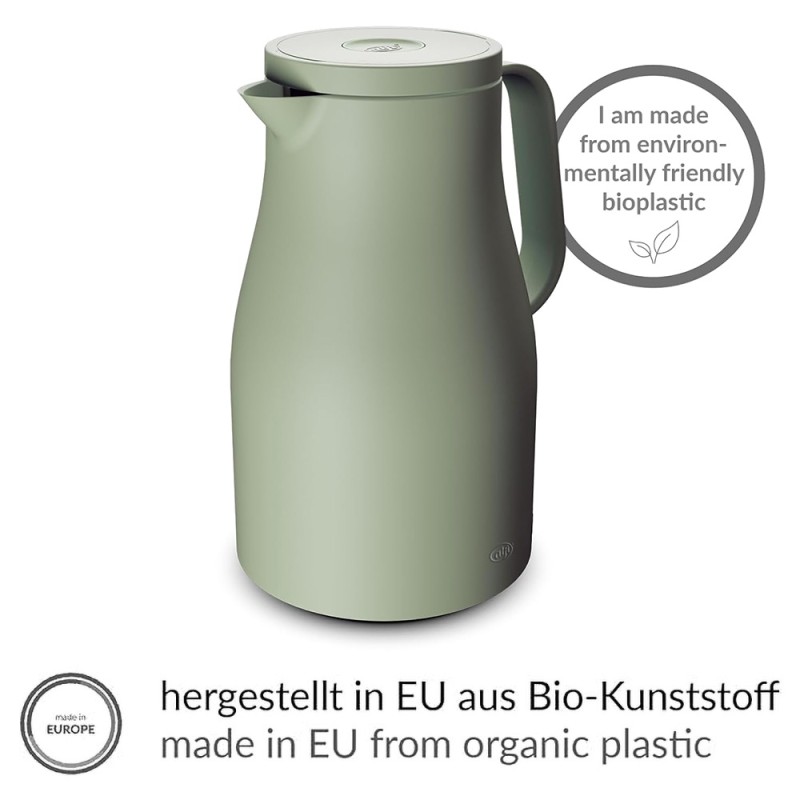 1.0L INSULATED CARAFE ECONSCIOUS - FOG GREEN