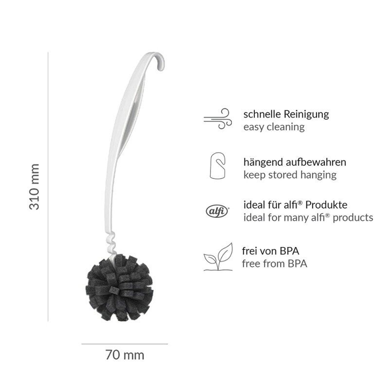 30cm CLEAN FIX COCONUT - WHITE MAT