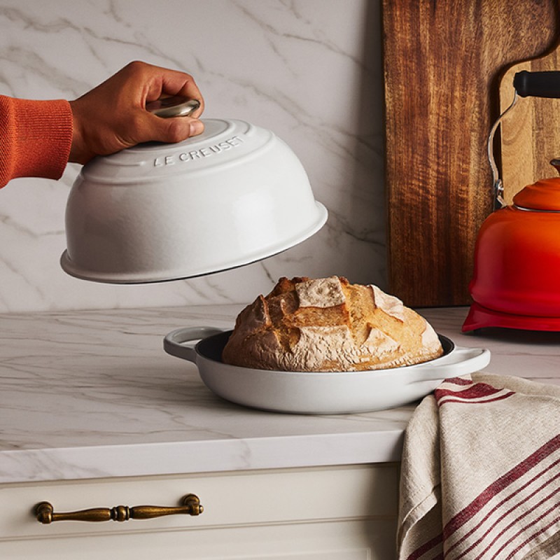24CM CI SIGNATURE ROUND BREAD OVEN - MERINGUE