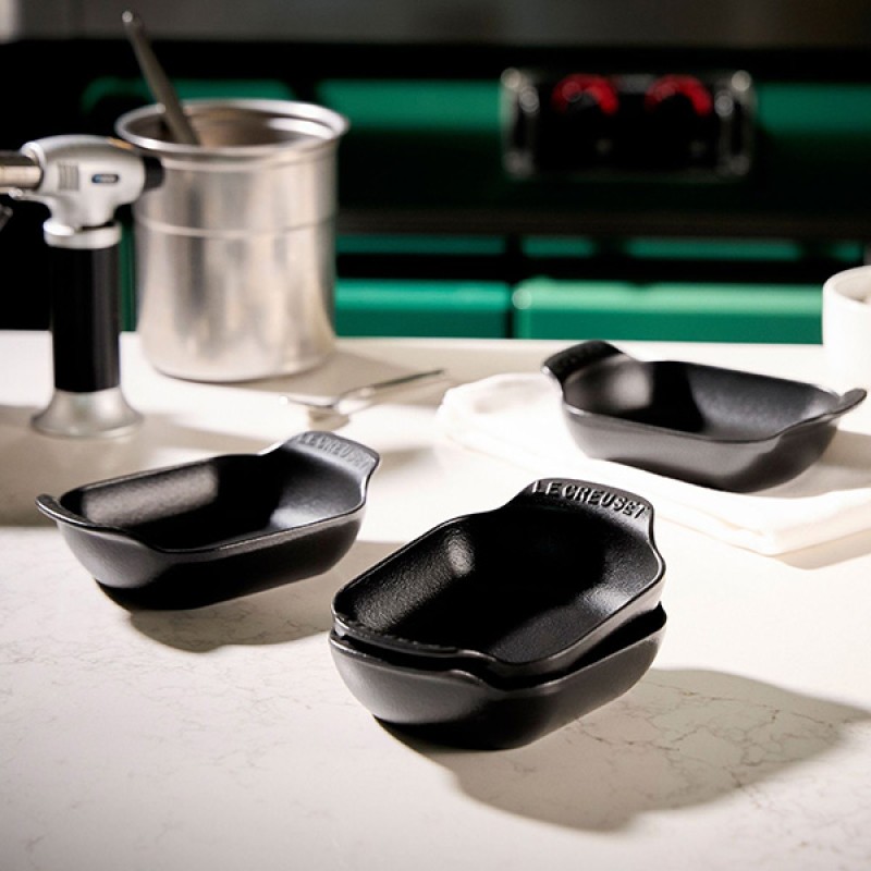 13CM CAST IRON GOURMAND MINI RECTANGULAR BAKER