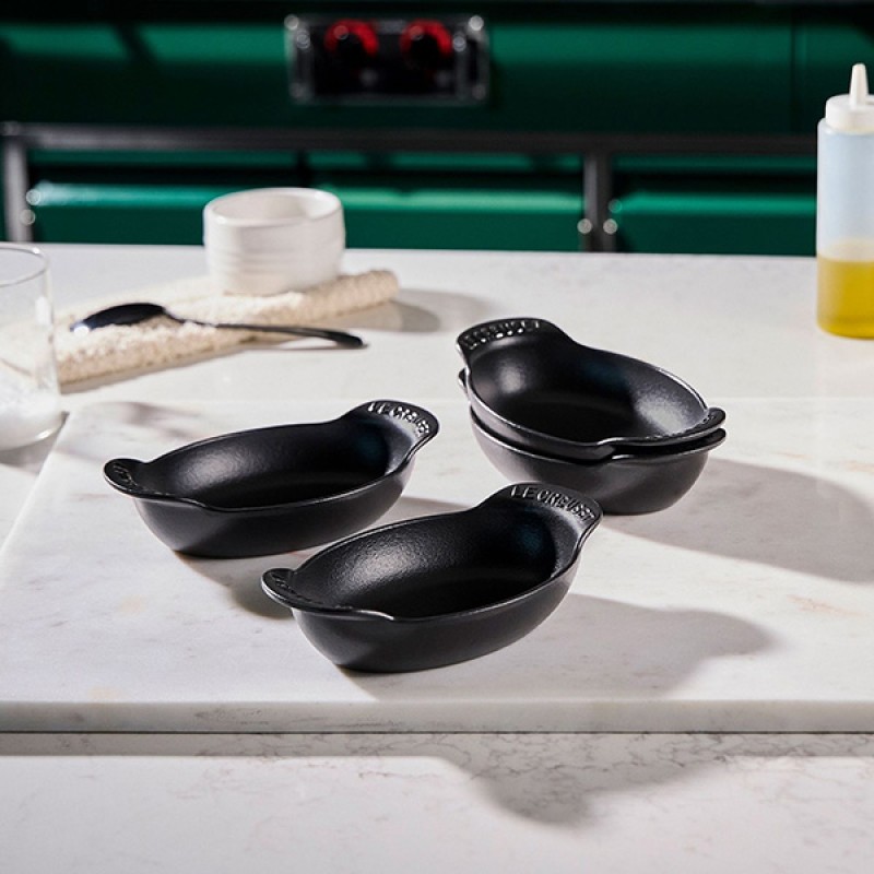 15CM CAST IRON GOURMAND MINI OVAL BAKERS