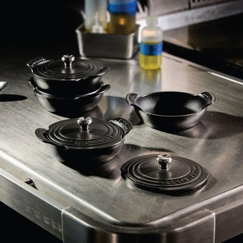 13CM CAST IRON GOURMAND MINI  BRAISER WITH LID