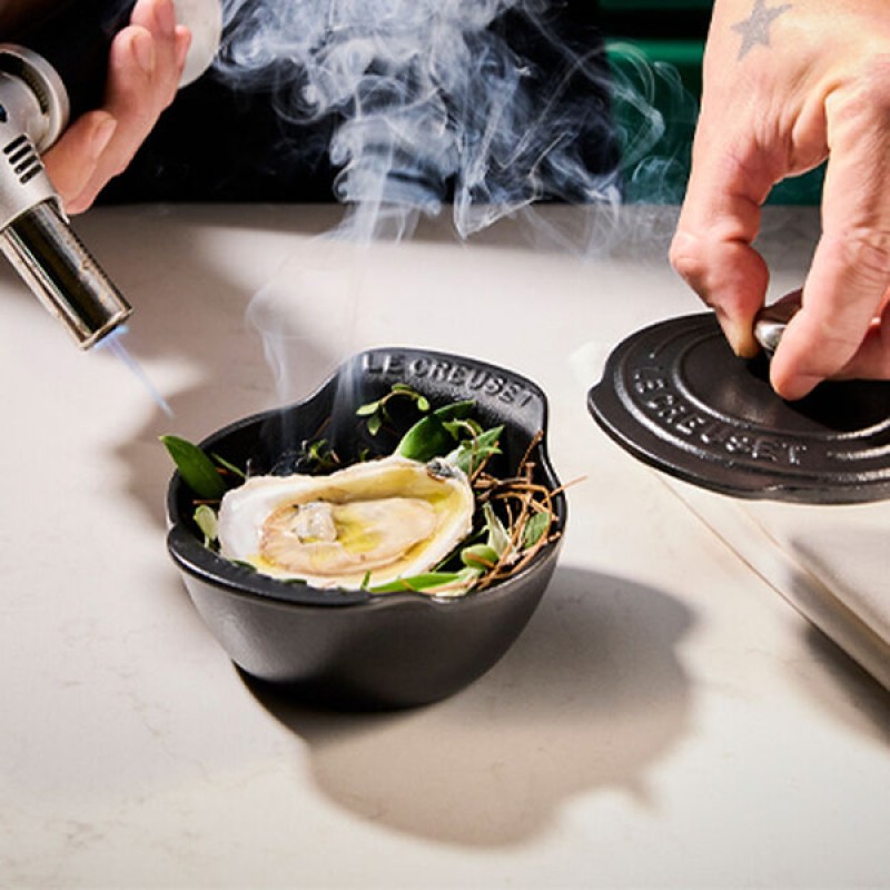 13CM CAST IRON GOURMAND MINI CASSEROLE WITH LID