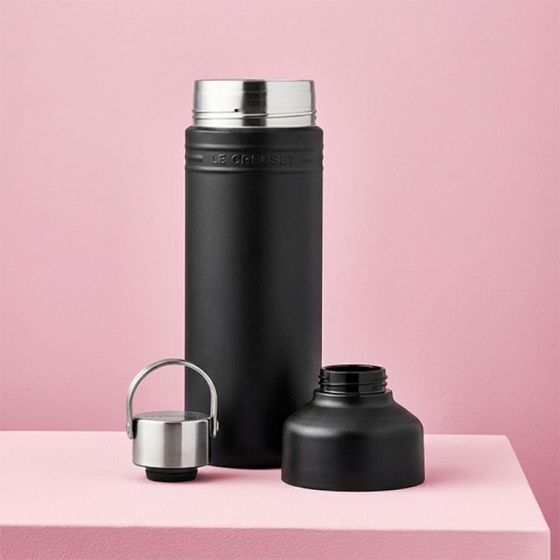 1L ON THE GO BOTTLE - MATTE BLACK