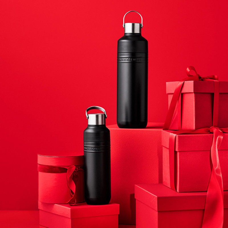 0.5L ON THE GO BOTTLE - MATTE BLACK