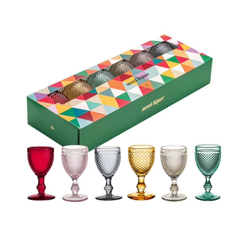 SET 6 CORDIALS SWEET LIQUOR