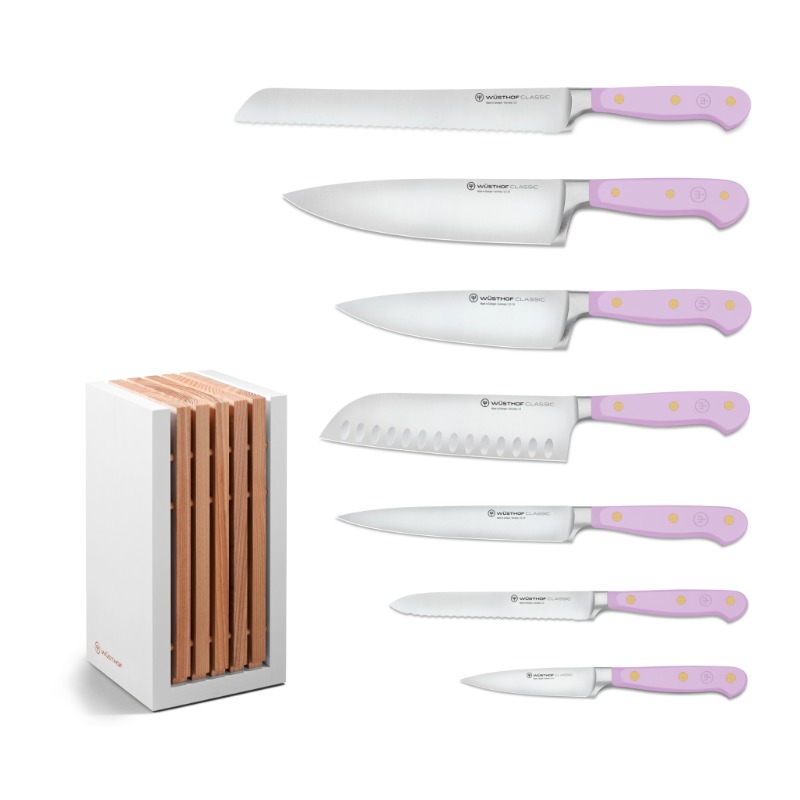 Classic 8-Piece Designer Knife Block Set