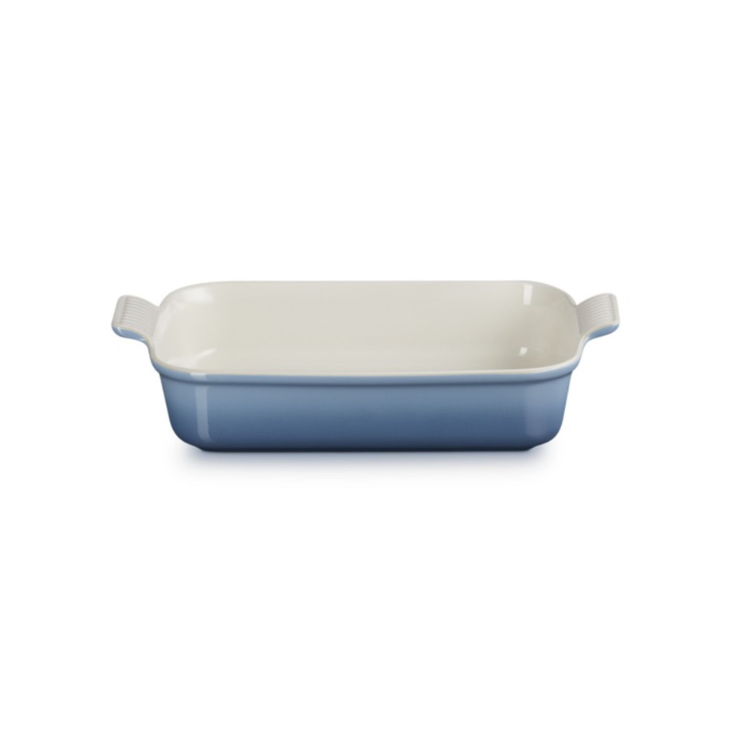32cm STONEWARE HERITAGE RECTANGULAR DISH - CHAMBRAY