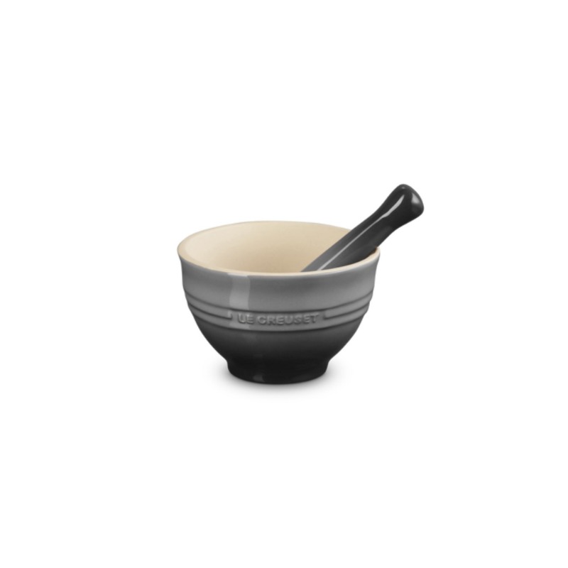 Le Creuset Stoneware Pestle & Mortar 300ml Flint
