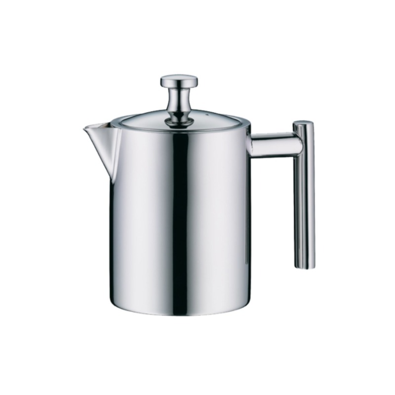 0.6L TEA POT II WITH TEA FILTER - STAINLESS STEEL