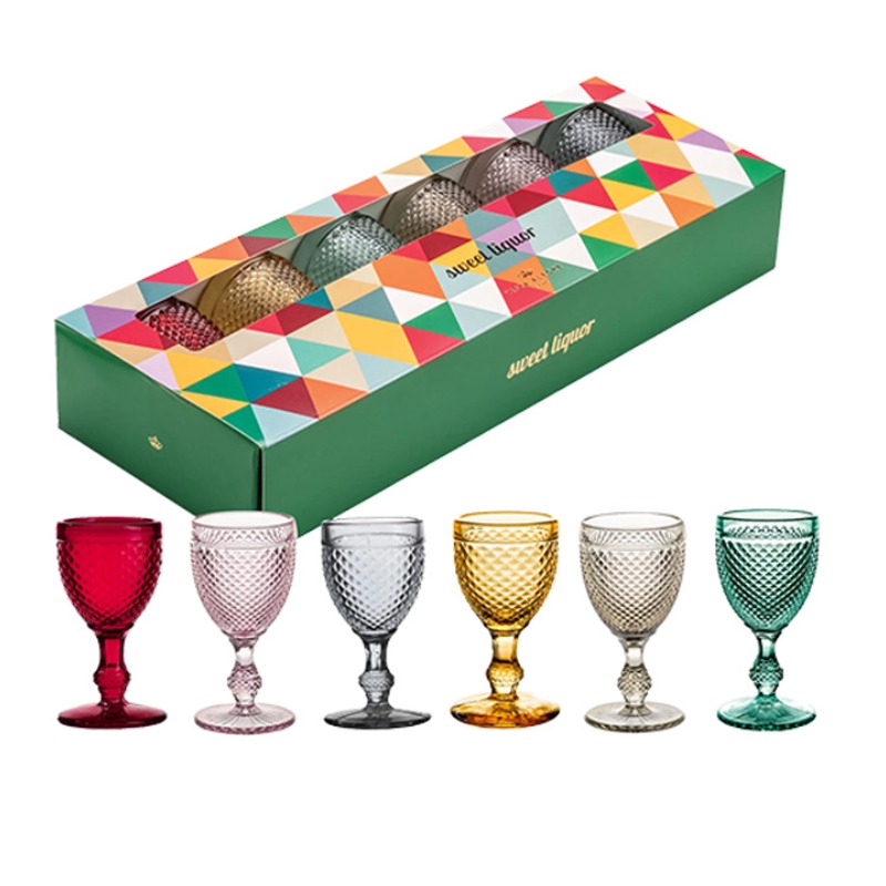 SET 6 CORDIALS SWEET LIQUOR