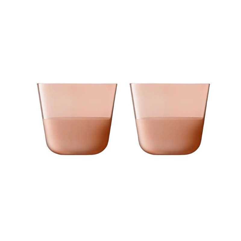260ml ARC CONTRAST TUMBLER - SET OF 2 - CORAL