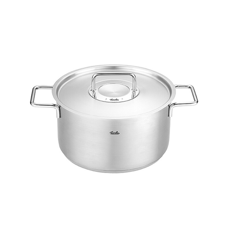 PURE STEW POT 24CM WITH METAL LID