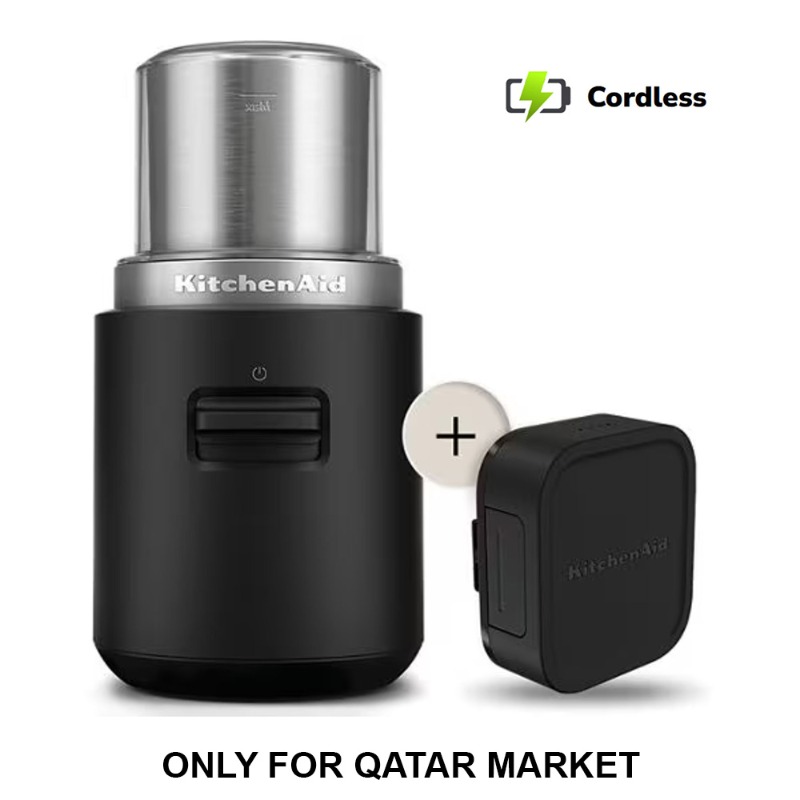 CORDLESS COFFEE GRINDER WITH BATTERY