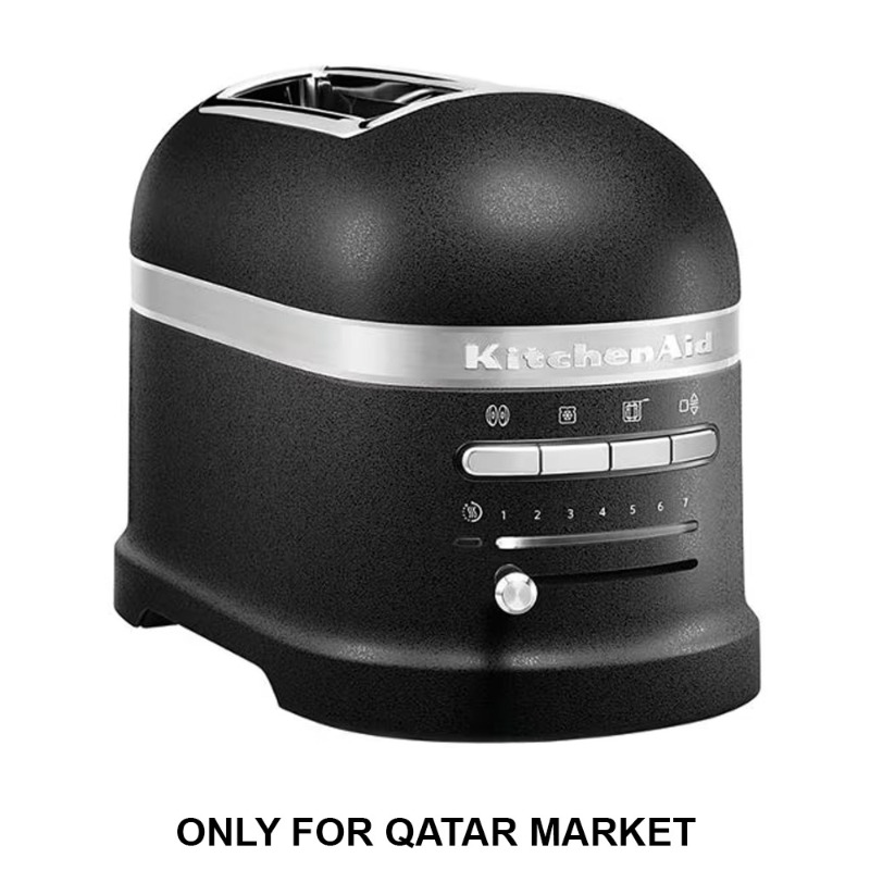 TOASTER 2 SLICE - ARTISAN -  CAST IRON BLACK