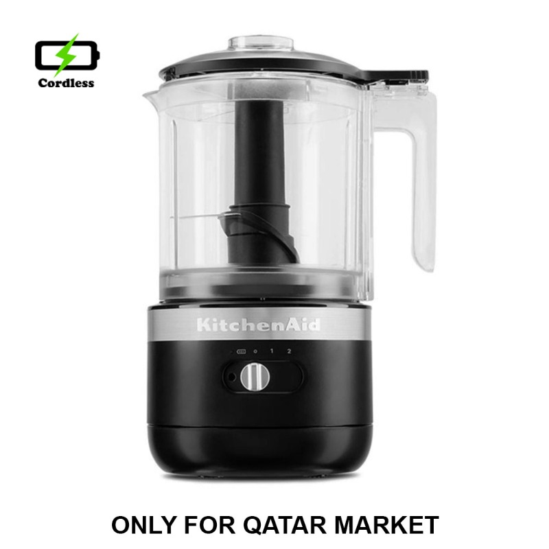 1.18L CORDLESS FOOD CHOPPER - MATTE BLACK