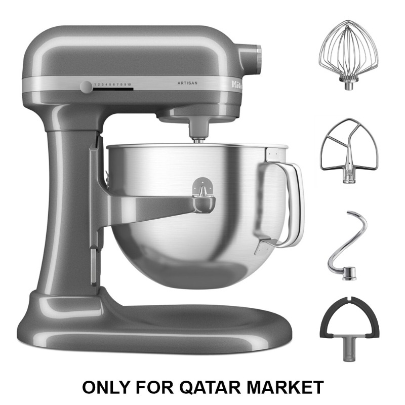 6.6L BOWL LIFT STAND MIXER - ARTISAN - MEDALLION SILVER
