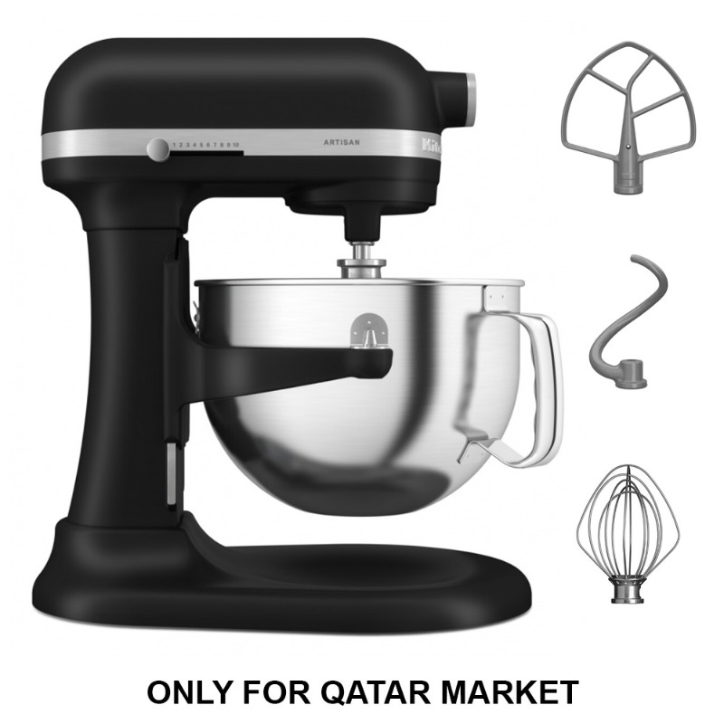 5.6L ARTISAN - LIFT BOWL STAND MIXER - MATTE BLACK