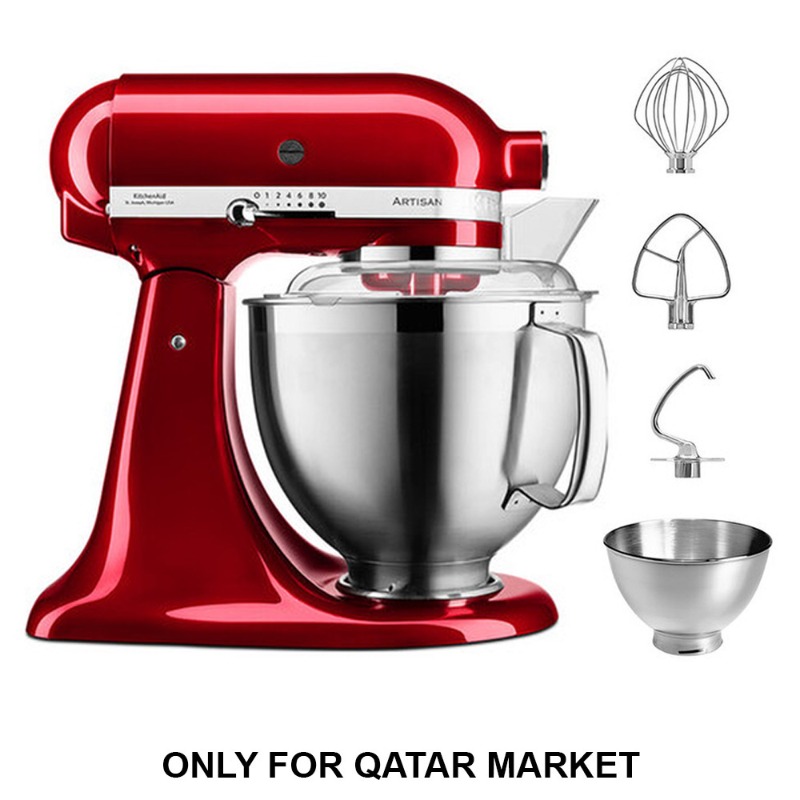 4.8L ARTISAN TILT-HEAD STAND MIXER PREMIUM - CANDY APPLE