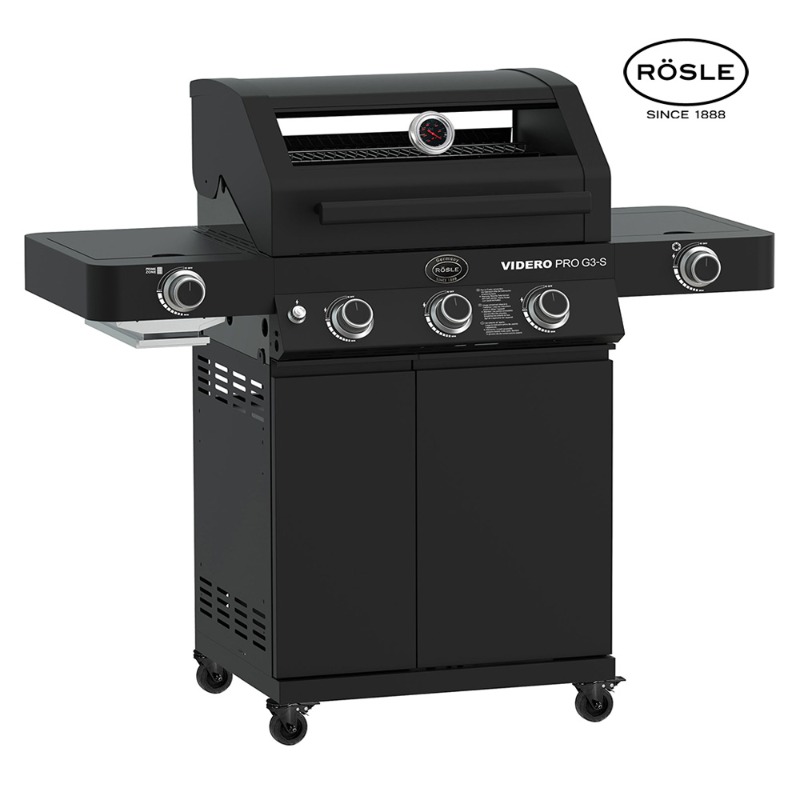 BBQ-STATION VIDERO PRO G3-S VARIO MATT BLACK