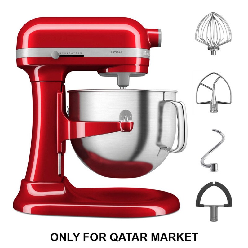 6.6L BOWL LIFT STAND MIXER - ARTISAN - CANDY APPLE
