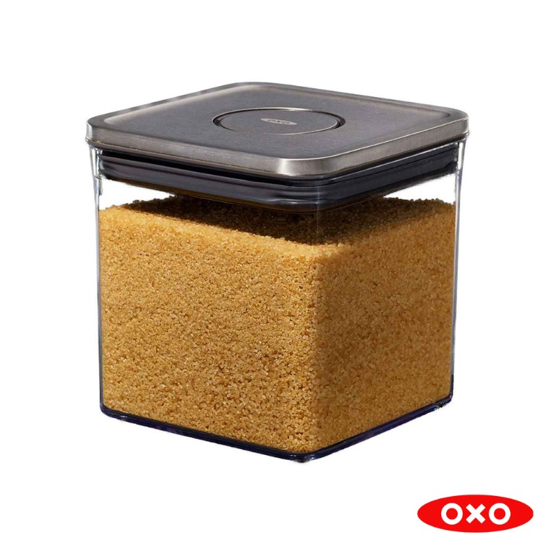 OXO STL POP BIG SQUARE SHORT- 2.8 QT/ 2.6L