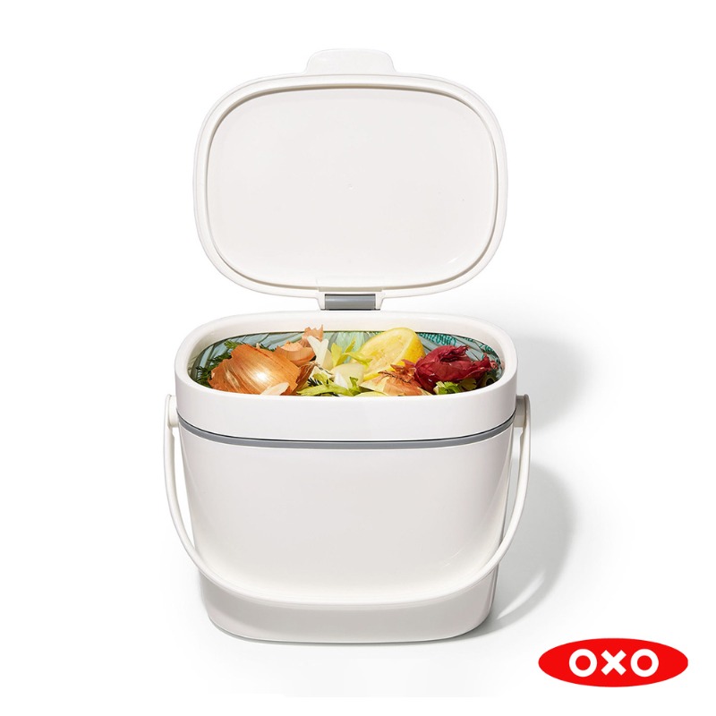 GG EASY-CLEAN COMPOST BIN WHITE