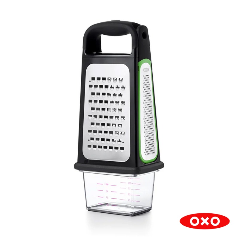 BOX GRATER W/ REMOVABLE ZESTER