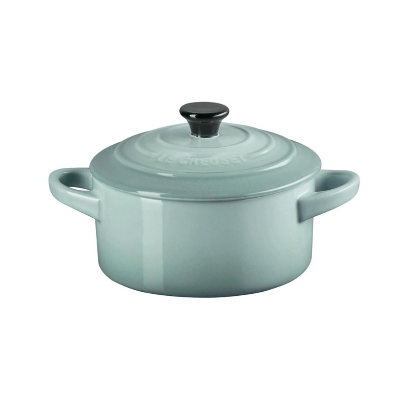 10CM STONEWARE MINI COCOTTE - SEA SALT