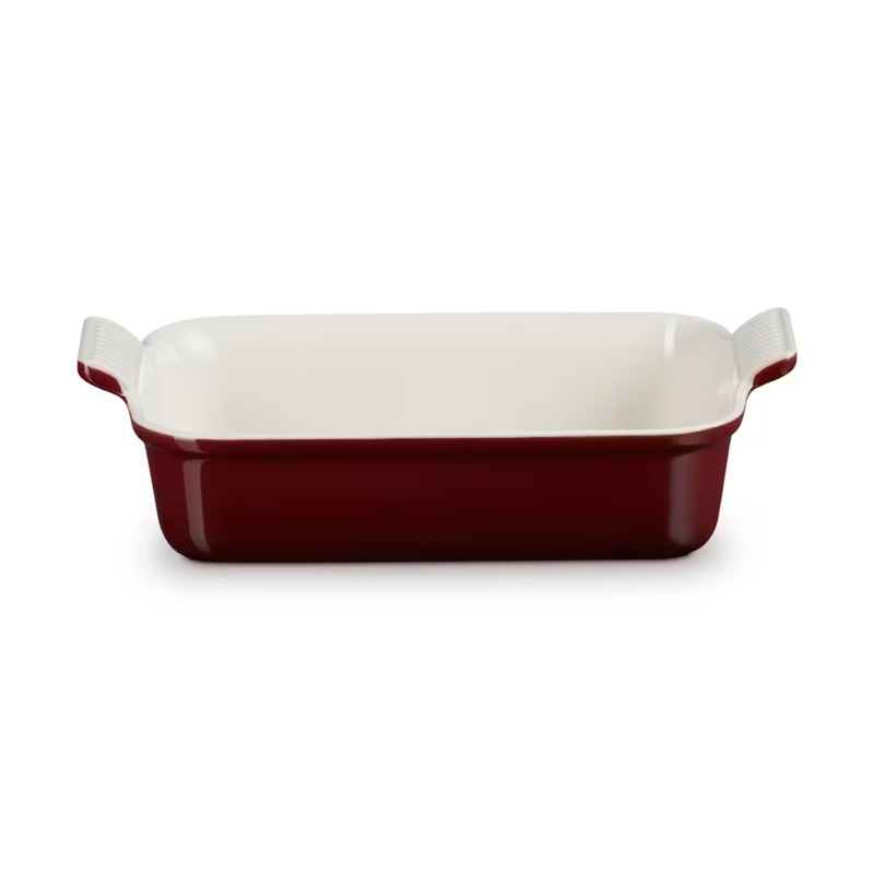 26CM HERITAGE RECTANGULAR BAKING DISH STONEWARE - GARNET