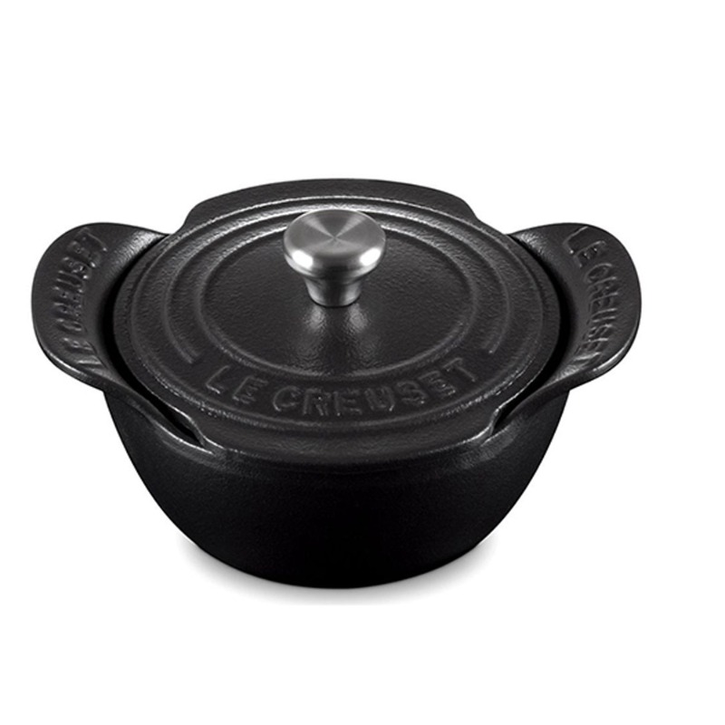 13CM CAST IRON GOURMAND MINI CASSEROLE WITH LID