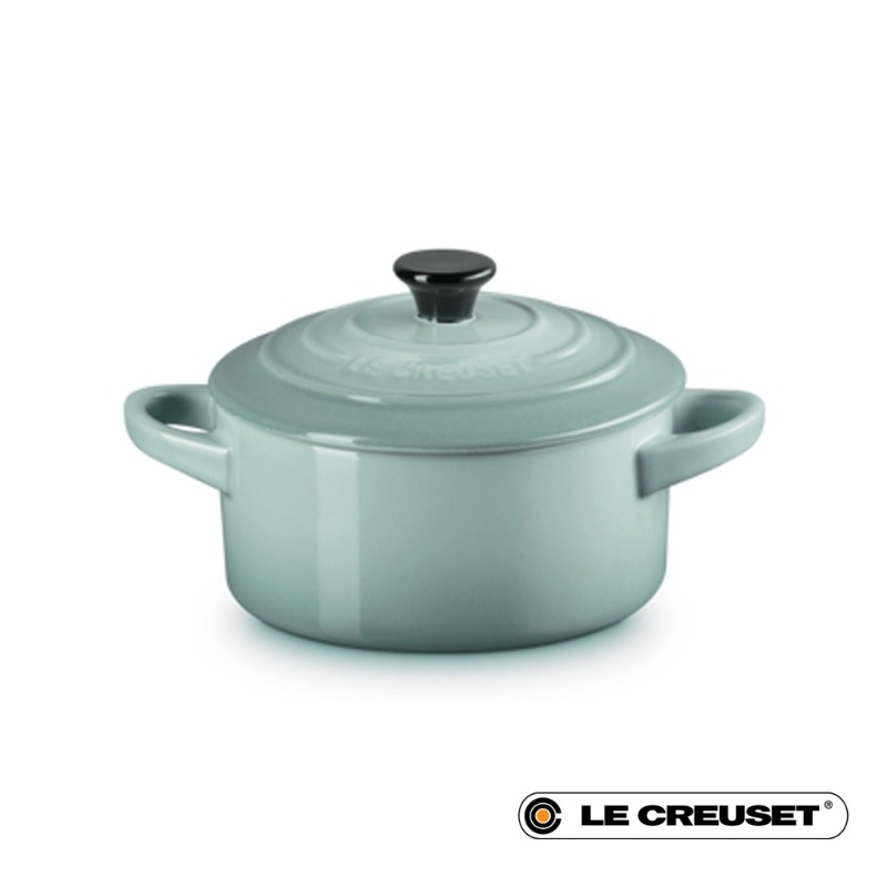 10CM STONEWARE MINI COCOTTE - SEA SALT