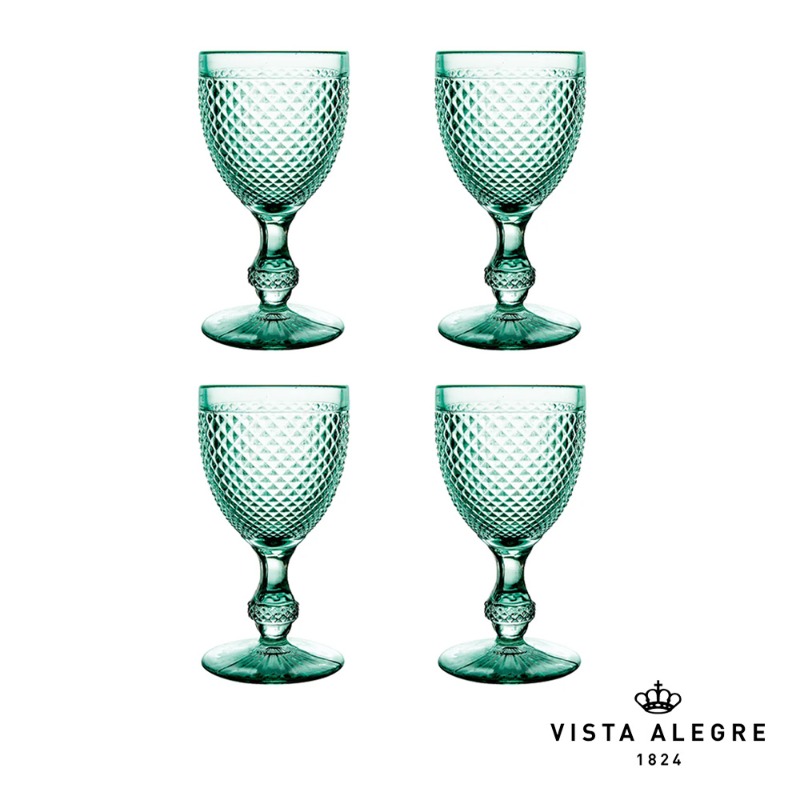 WATER GOBLET MINT GREEN - SET OF 4