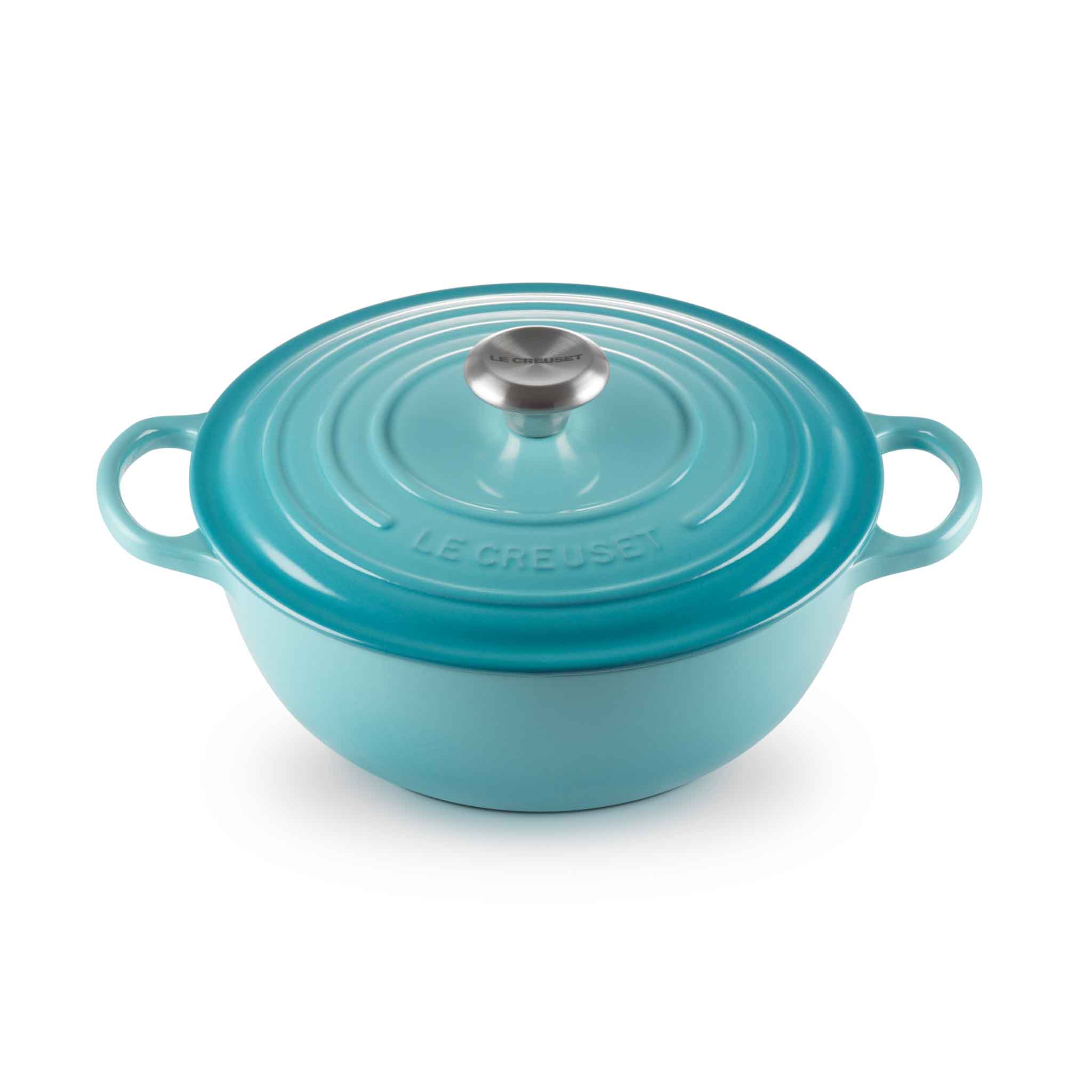 Le Creuset  Cast Iron Soup Pot 26cm Caribbean