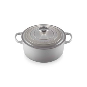 Le Creuset Signature Round Casserole 24cm Mist Gre...