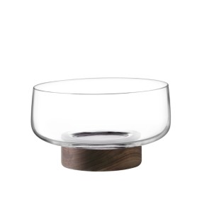 30cm City Bowl & Walnut Base