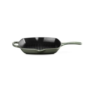 26cm CAST IRON SIGNATURE SQUARE SKILLET - THYME
