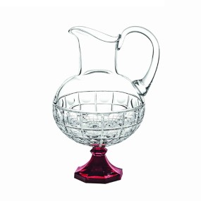 PITCHER W/RED FOOT EMPORIO